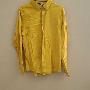 Men's Classic Solid Stretch Cotton 1Mx Dress Shirt